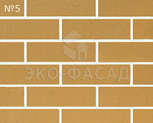 Гибкий кирпич № 5 светложелтый