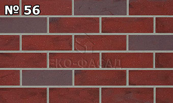 Гибкий кирпич 56 Екофасад
