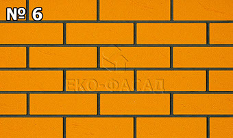 Гибкий кирпич Екофасад 6