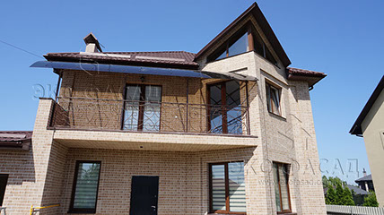 Гибкий кирпич цвет 37 спецзаказ фасад