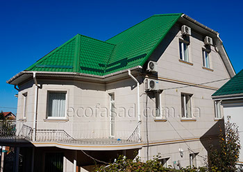 Утепление фасадными термопанелями крошка