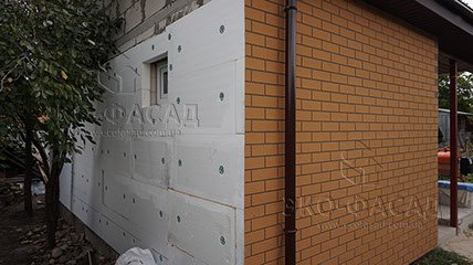 Гибкий кирпич готовый лист утепление