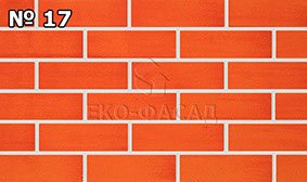 Гибкий клинкер № 17 Екофасад